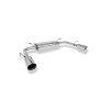 Silencieux arrière duplex inox 1x100mm type 25 pour FORD FOCUS MK4 TURNIER/KOMBI