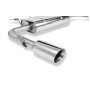Silent rear duplex stainless steel 1x100mm type 25 for FORD FOCUS MK4 TURNIER/KOMBI