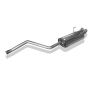 copy of Silent rear duplex stainless steel 1x160x80mm type 53 for VOLKSWAGEN T5/T6 4-MOTION