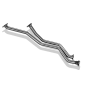 Tubes de liaison collecteur inox pour BMW 635CSI TYPE E24 (05/1983-)