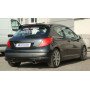 Silent rear duplex stainless steel 1x115x85mm type 32 for PEUGEOT 207