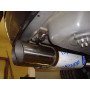 Silent rear duplex stainless steel 2x100mm type 14 for DODGE CHALLENGER