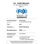Duplicata certificat d'homologation FOX (fichier PDF)