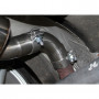 copy of Silent rear duplex stainless steel 1x160x80mm type 53 for VOLKSWAGEN T5/T6 4-MOTION