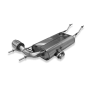 Silencieux arrière inox 1x100mm type 27 pour MAZDA MX5 TYPE ND