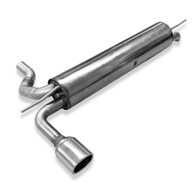 Silencieux arrière sport inox 1x93x79mm type 70 - DACIA DUSTER HYBRIDE 140