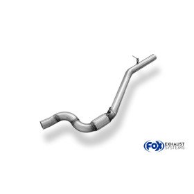 Tube de remplacement de silencieux avant inox - AUDI A3 QUATTRO BERLINE (GY)