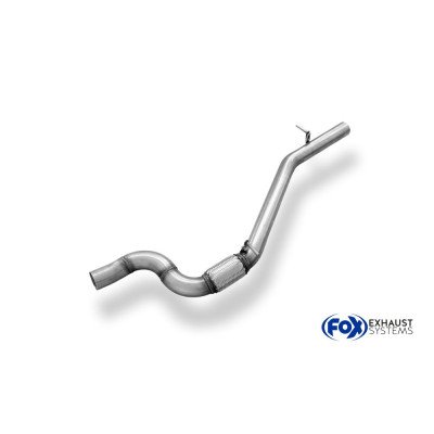 copy of Silencieux arrière duplex inox 1x135x80mm type 53 pour VOLSWAGEN BEETLE TYPE 1C/9C/1Y