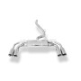 copy of Silencieux arrière duplex inox 1x135x80mm type 53 pour VOLSWAGEN BEETLE TYPE 1C/9C/1Y