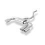 copy of Silencieux arrière duplex inox 1x135x80mm type 53 pour VOLSWAGEN BEETLE TYPE 1C/9C/1Y