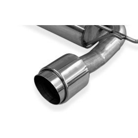 copy of Silent stainless steel rear 2x70mm type 16 for MAZDA MX5 TYPE ND