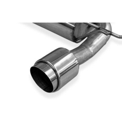 copy of Silent stainless steel rear 2x70mm type 16 for MAZDA MX5 TYPE ND