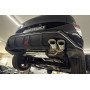 Silencieux arrière sport inox 2x102x73mm type 46 - HYUNDAI KONA 2WD (SX2)