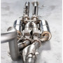 copy of Silent rear duplex stainless steel 2x115x85mm type 32 for HYUNDAI TUCSON 4x2/4x4 TYPE TLE (with FAP)