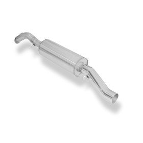 Silencieux arrière sport inox 1x63.5mm type 23 - VOLKSWAGEN GOLF MK1 (1.1L)