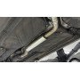 copy of 2x80mm stainless steel silent for SEAT LEON TYPE 5F