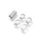 Silencieux arrière sport inox 1x63.5mm type 10 - VOLKSWAGEN GOLF GTI MK1