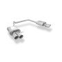 copy of Silent rear duplex stainless steel 2x80mm type 13 for JEEP COMMANDER TYPE XK