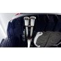 copy of Silent rear duplex stainless steel 2x80mm type 13 for JEEP COMMANDER TYPE XK