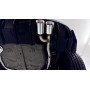 Silencieux arrière duplex sport inox 2x90mm type 25 (avec valve) - SKODA FABIA 1,5L (PJ)