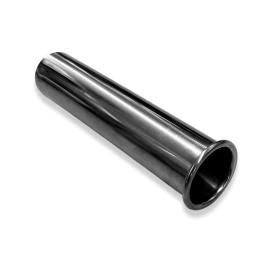 copy of Silent stainless steel rear 1x135x80mm type 53 for OPEL VECTRA A (COFFRE)