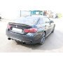 Silent rear duplex stainless steel 1x100mm type 25 (black tips) for BMW 440i GRAND COUPE TYPE F36