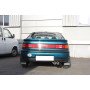 Silencieux arrière sport inox 2x80mm type 13 (avec bride) - MAZDA MX3 (EC) 1.8L