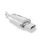 Silencieux arrière sport inox 1x135x80mm type 53 (avec bride) - MAZDA 323 (BG) Berline