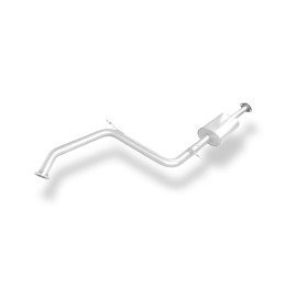 Silencieux avant sport inox - MAZDA 323F (BG) Hayon