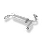 Silencieux arrière duplex sport inox 1x90mm type 13 (avec bride) - MAZDA 323F/323C (BA)