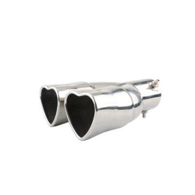 copy of Silent stainless steel rear 1x135x80mm type 53 for OPEL VECTRA A (COFFRE)