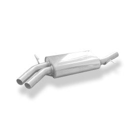 Silencieux avant sport inox - AUDI A4 (B6) 1,8L T/2,4L