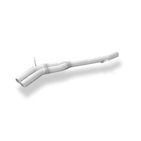 Tube de remplacement de silencieux avant inox - AUDI A4 (B6) 1,8L T/2,4L