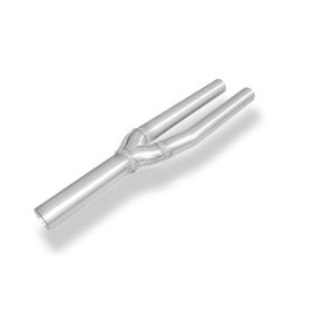Tube de connexion pour silencieux avant inox - AUDI A4 (B6) 2,4L