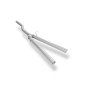 copy of Silent rear duplex stainless steel 1x160x80mm type 53 for VOLKSWAGEN T5/T6 4-MOTION