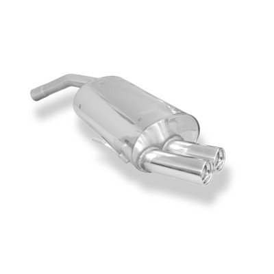 Silent rear duplex stainless steel 1x160x80mm type 53 for VOLKSWAGEN T5/T6 4-MOTION