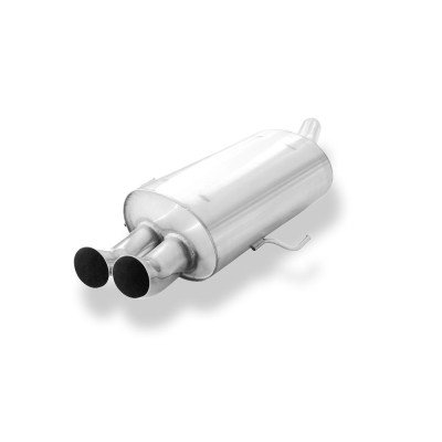 Silent rear duplex stainless steel 1x160x80mm type 53 for VOLKSWAGEN T5/T6 4-MOTION