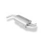 Silencieux arrière sport inox 2x76mm type 18 - ALFA ROMEO 156