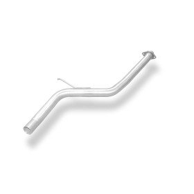 Silent rear duplex stainless steel 1x160x80mm type 53 for VOLKSWAGEN T5/T6 4-MOTION