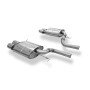 copy of Silent rear duplex stainless steel 2x80mm type 13 for BMW M5 TYPE E60