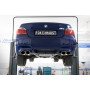 Silencieux arrière duplex sport inox 2x115x85mm type 32 - BMW M5 (E60)