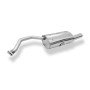 Silencieux arrière sport inox 1x90mm type 13 - ALFA ROMEO 166