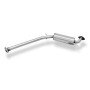 Silent rear duplex stainless steel 1x160x80mm type 53 for VOLKSWAGEN T5/T6 4-MOTION