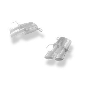 Silencieux arrière duplex sport inox 2x106x71mm type 38 - ALFA ROMEO BRERA (939)