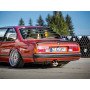 Silencieux arrière 2x63mm type 14 + silencieux avant sport inox - BMW 633CSI (E24)