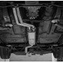 Silencieux arrière 2x63mm type 14 + silencieux avant sport inox - BMW 633CSI (E24)