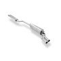 Silencieux arrière 2x63mm type 14 + silencieux avant sport inox - BMW 633CSI (E24)
