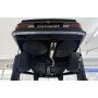 copy of Silent rear duplex stainless steel 1x100mm type 25 (black tips) for BMW 440i GRAND COUPE TYPE F36