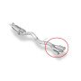 Embout d'échappement inox 2x114mm type 25 - HUMMER H2