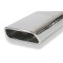 Silencieux arrière duplex inox 1x145x65mm type 59 pour FORD MONDEO MK4 (BREAK/SW)